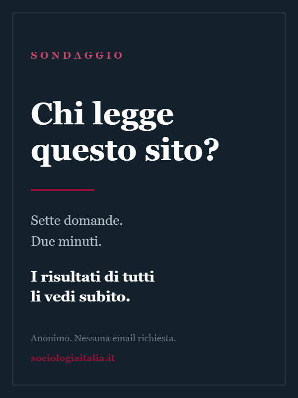 Chi legge questo sito? Dimmelo in due minuti
